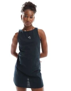 Motel Sveta Sleeveless Mini Shift Dress In Tapshoe For Women