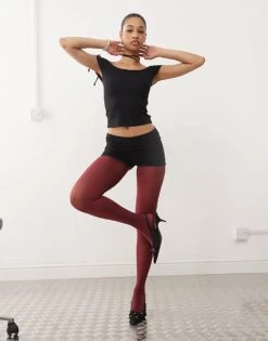 Motel Eunia Micro Short In Black For Women